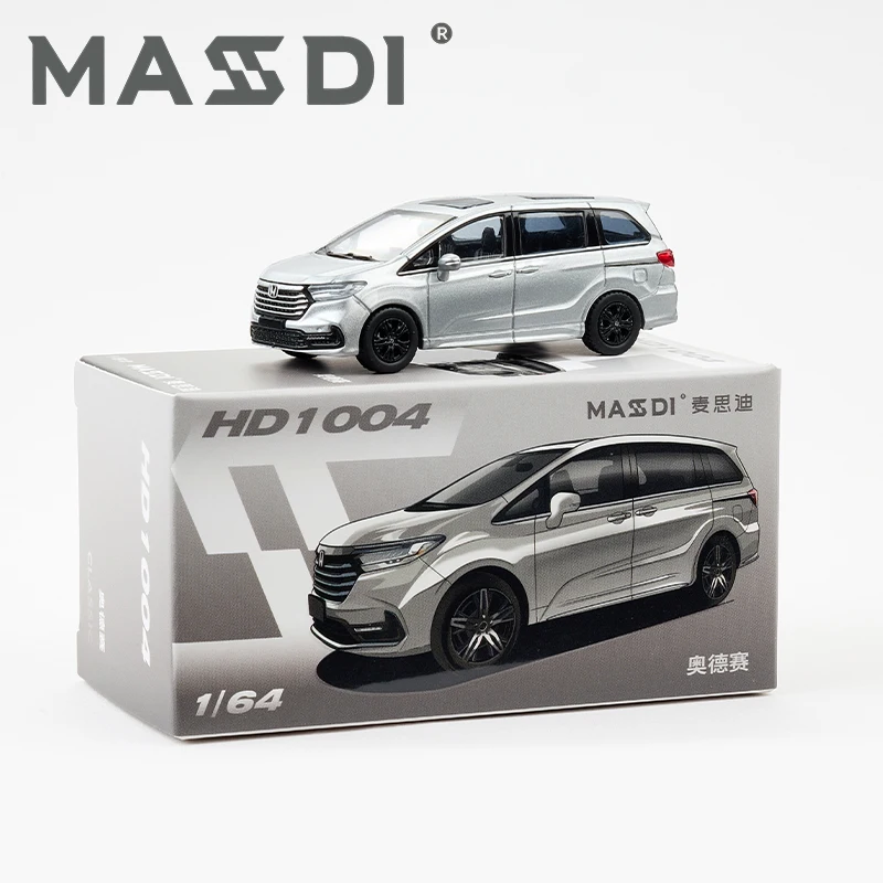 

1 шт. MASDI Odyssey, модель автомобиля из сплава, имитация интерьера, детские игрушки, подарок на Рождество, Хэллоуин, украшение