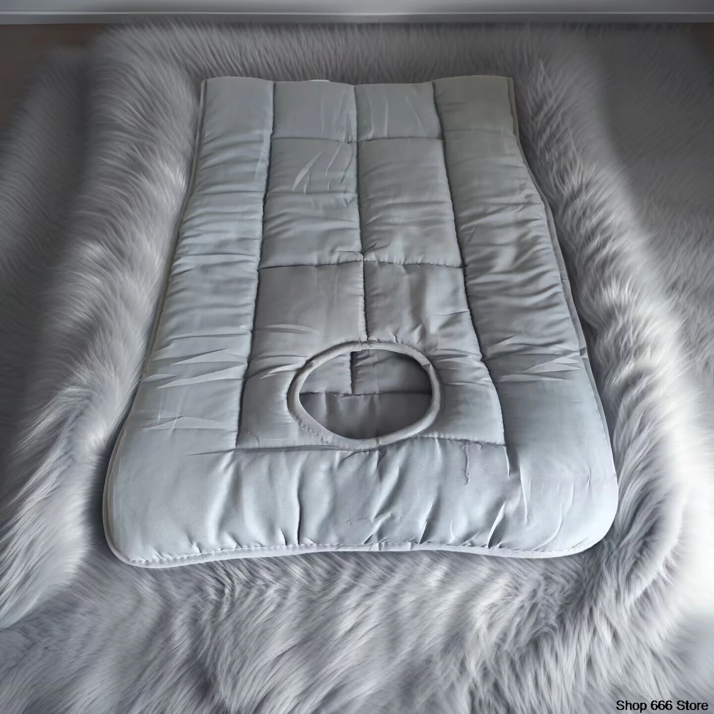 

Массажная кровать для салона красоты, толстый стеганый стол, простыня с полным покрытием и отверстием, спа-массажный стол, покрывало на кровать