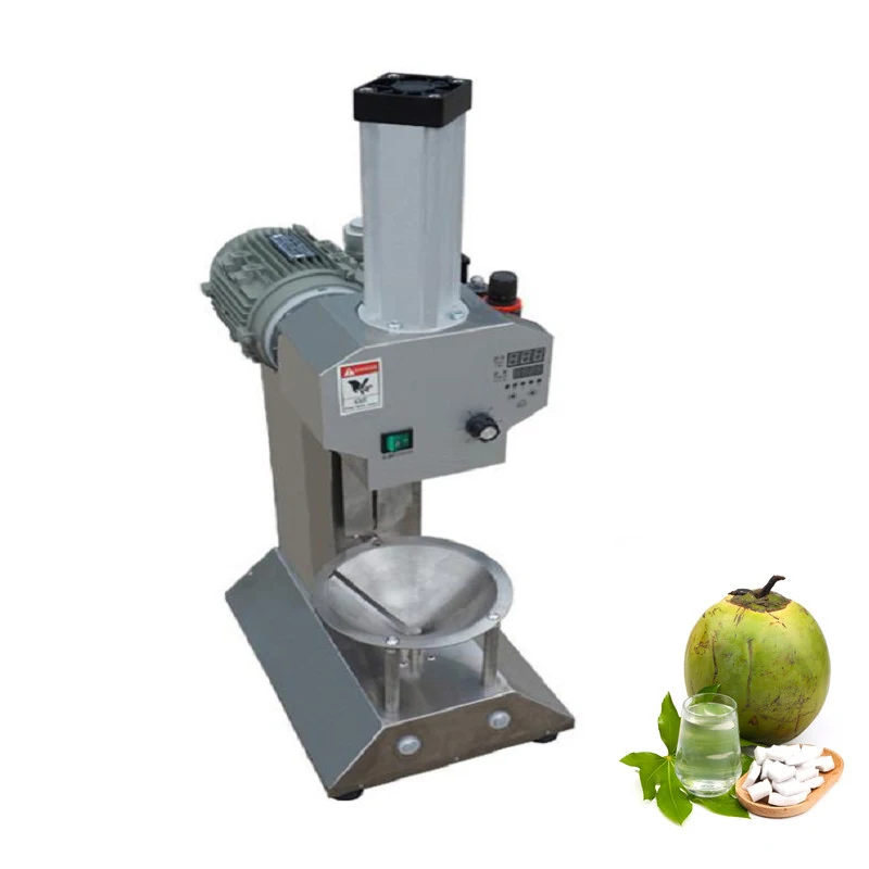 Electric Young Coconut Peeling Machine Coconut Peel Removal Machine Coconut Skin Trimming Machine Green Coconut Peeler