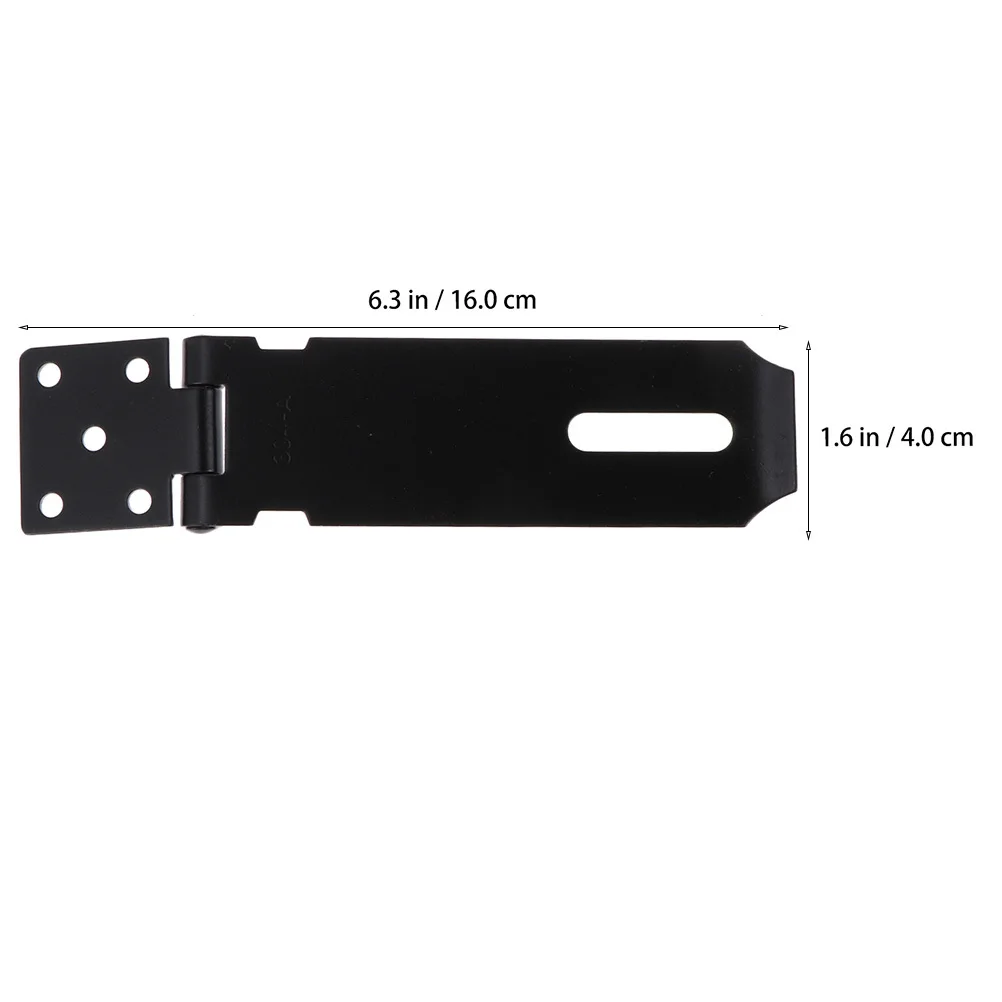 

Heavy Duty Stainless Steel Door Latch No Sharp Edges For Garage Room Window Attic Security Locking Slide Hasp