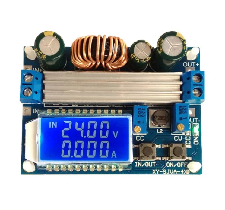 35W DC 5.5-30V to 0.5-30V Digital LCD Display Automatic Step up down Buck Boost Converter Power Supply Module For arduino