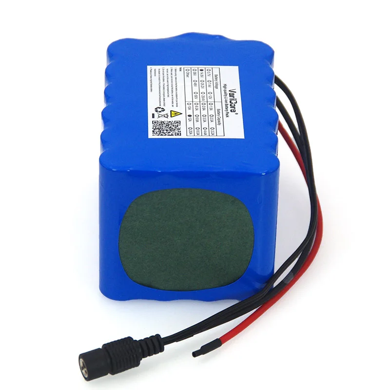 VariCore 14.8V 12Ah 4s6p 18650 Lý-Iom Bộ Pin Câu Cá Ban Đêm Đèn Nóng Thợ Mỏ Của Bộ Khuếch Đại Pin Với BMS