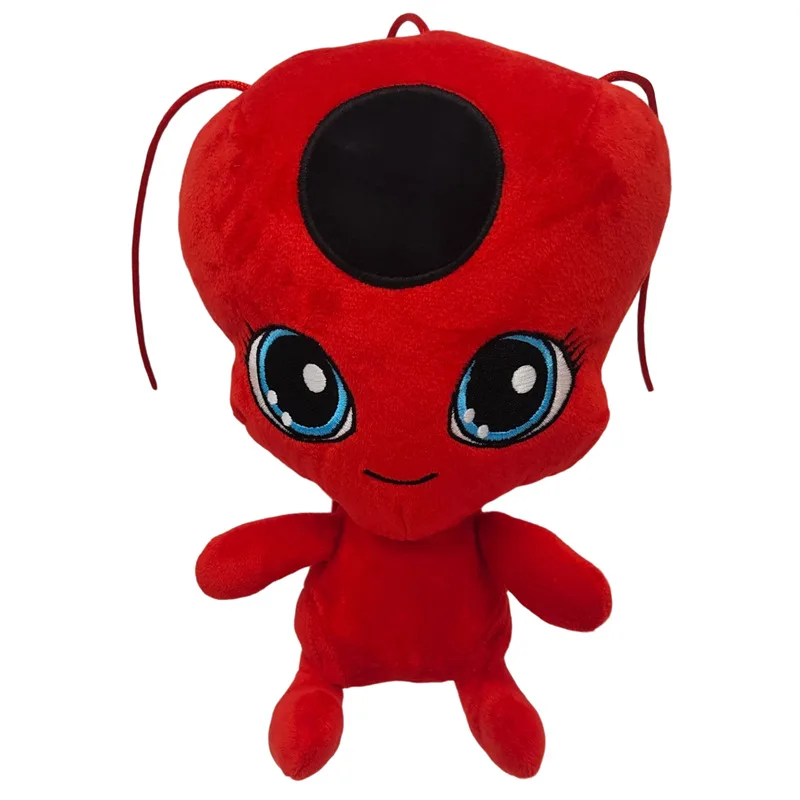 25-30cm Anime Miraculous Ladybug Cat Nior Plush Soft Doll Toy Stuffed Ladybug Cute Kawaii Figure Doll