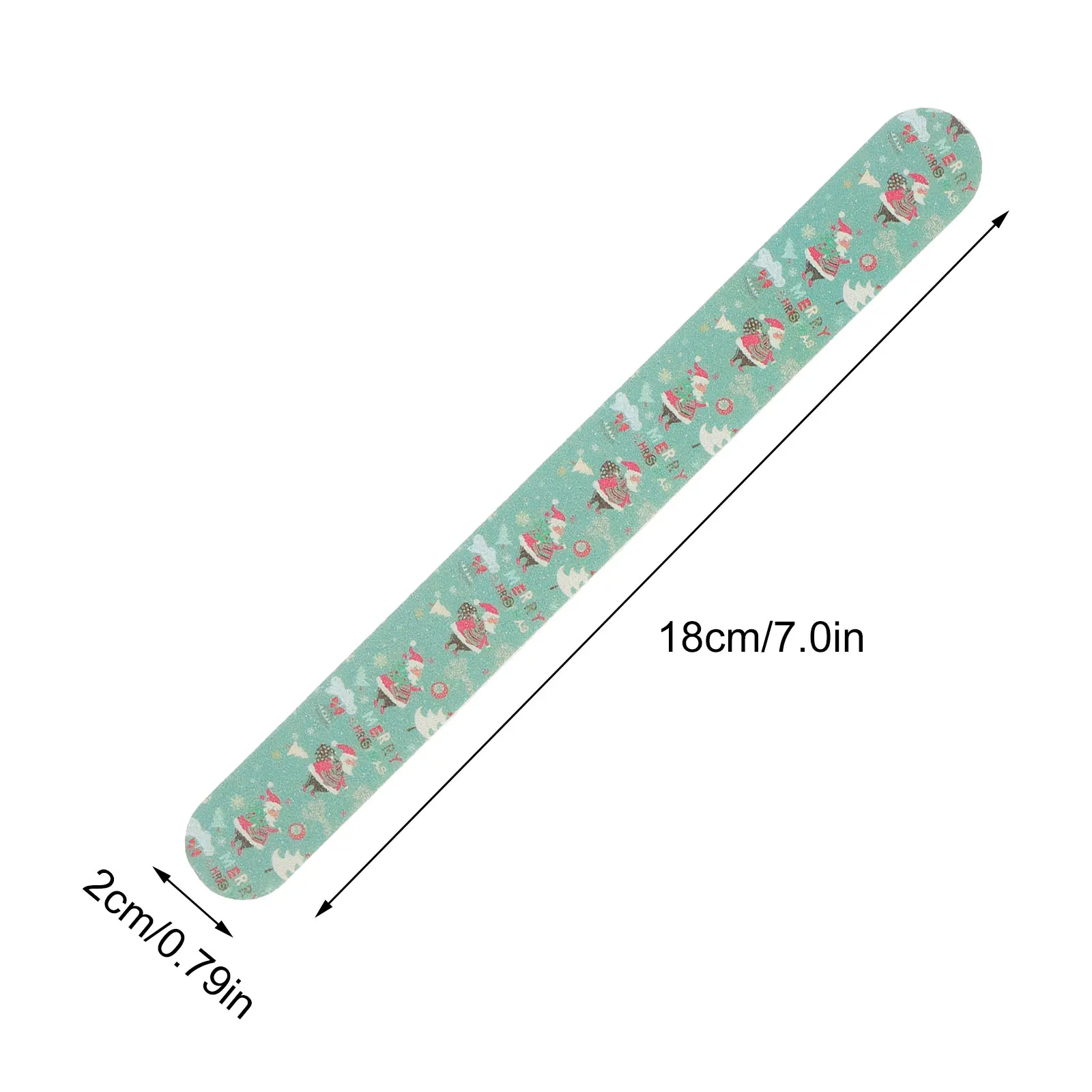 12개 네일 파일 크리스마스 매니큐어 그릿 도구 네일 아트 DIY 홈 살롱 전문가용 매니큐어 페디큐어 파일