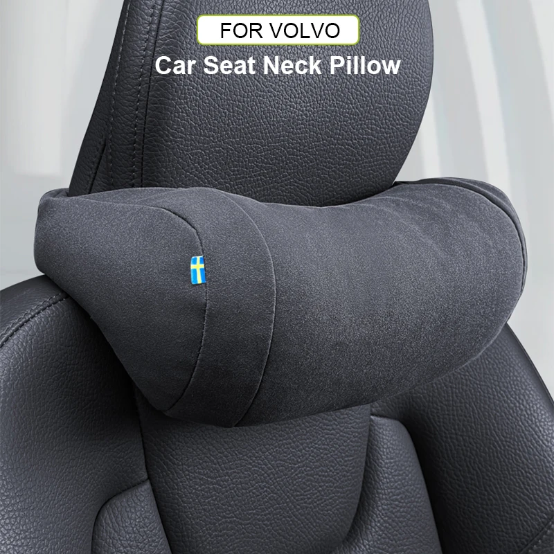 Car Suede Headrest …