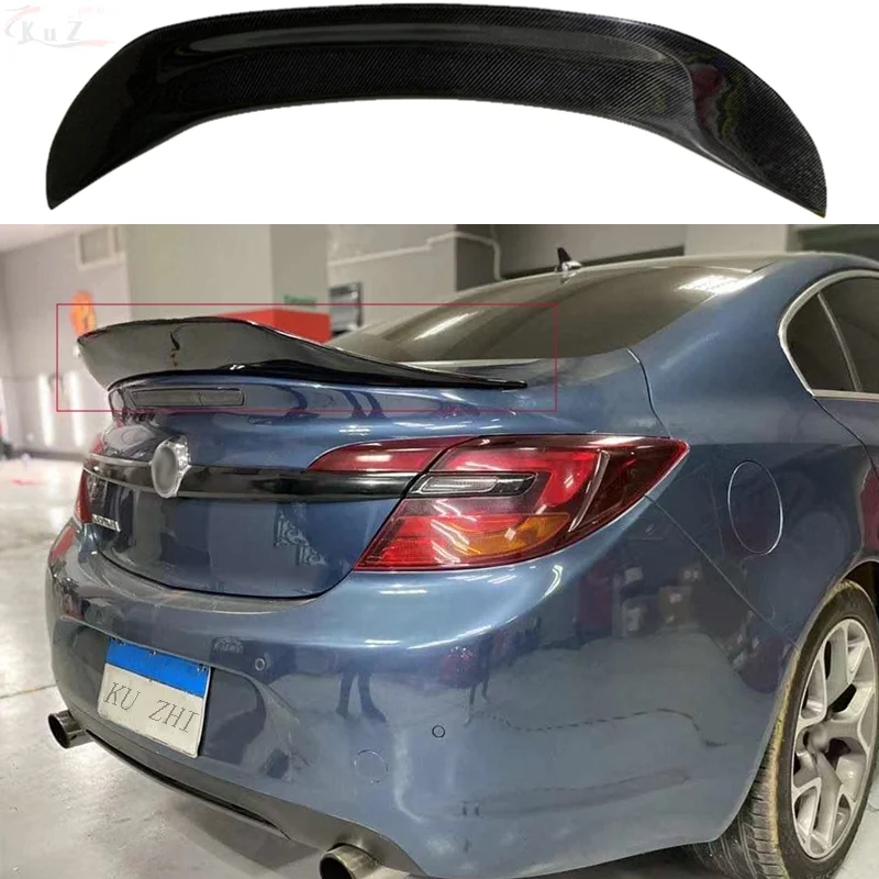 

Для Buick Regal Opel 2014-2016, модифицированный задний спойлер из искусственного волокна, задний спойлер из искусственного волокна, отделка багажника