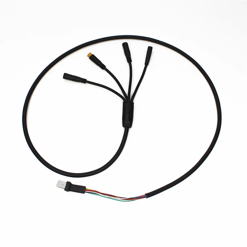 E-Bike Motor Cable Set 1T4 For Bafang M400 G330 G510 M620 E-Bike Motor Cable Can/Uart 130X Throttle Included