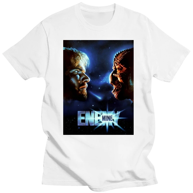 Enemy Mine Quaid Gossett Jr Alien Movie T Shirt