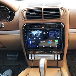 Lettore Video multimediale per auto Android 13 unità principale dello schermo per Porsche Cayenne 2006 navigazione GPS Stereo per auto 4G Autoradio 2Din