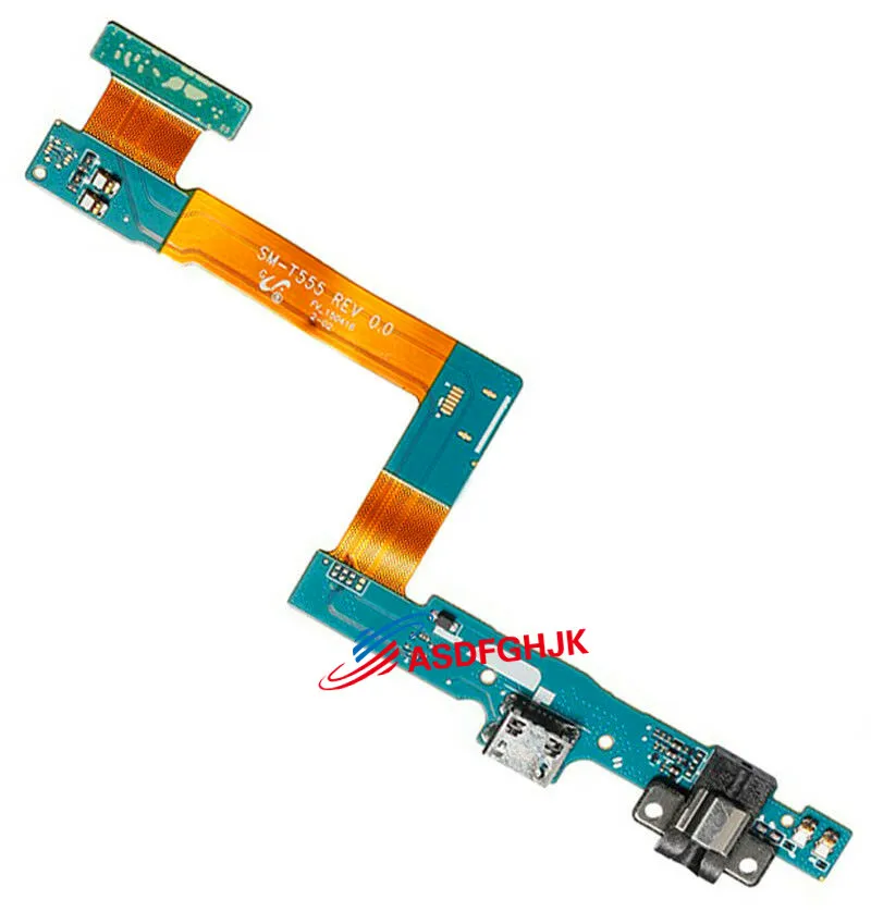 Micro USB Audio Charging Port Flex Board For Samsung Galaxy Tab A 9.7'' SM-T555 100% Works Perfectly