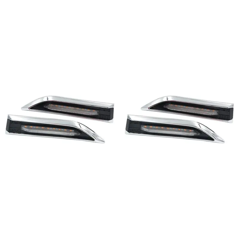 4X Car Yellow Light LED Turning Signals For Cruze 2009-2012 2013 2014 2015
