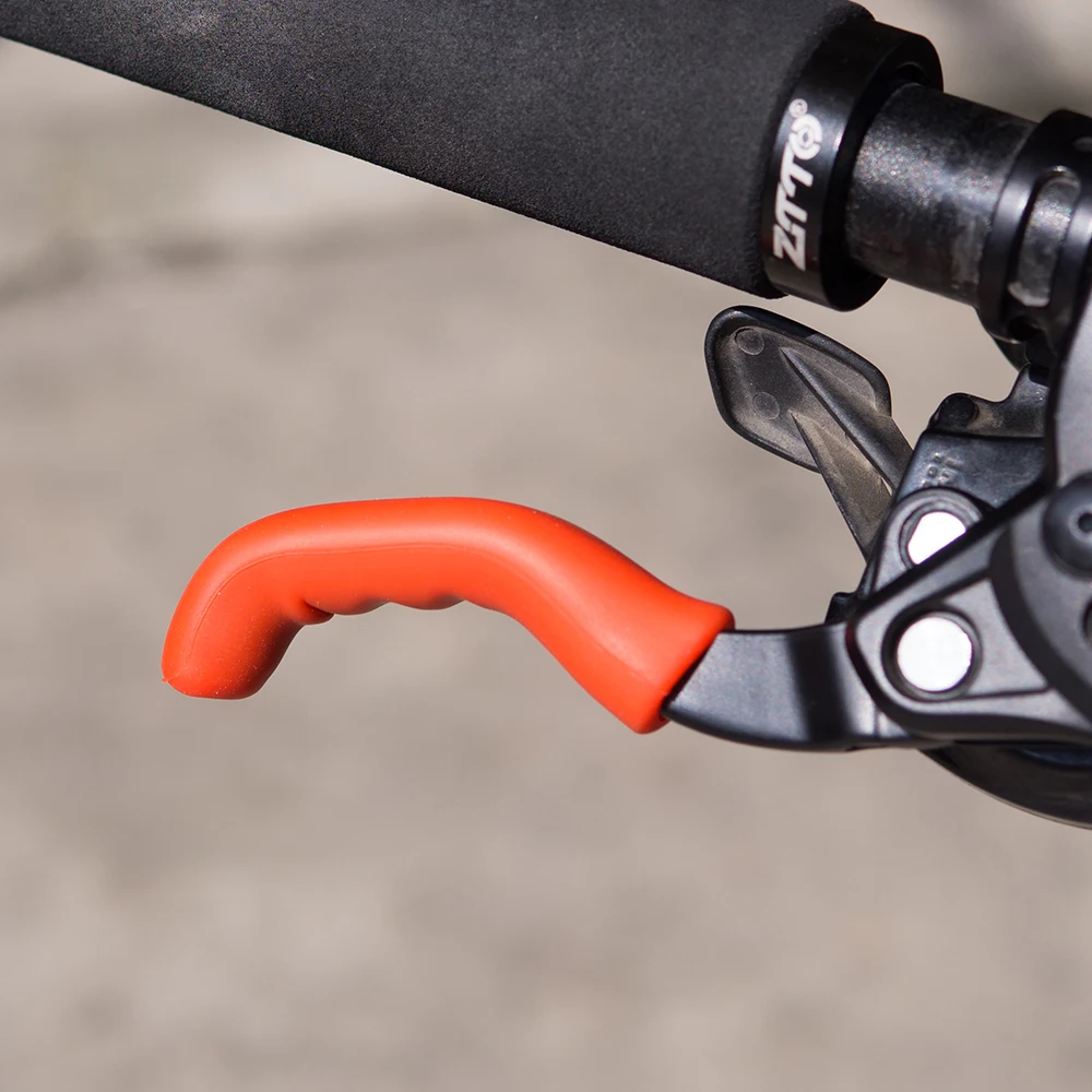 ZTTO Bicycle Brake Handle Cover Non-slip Silicone Cover Bike Brake Lever Protector Covers Removable MTB Bike Fixed Gear Sleeves