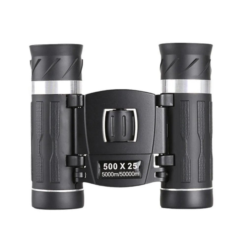 

500X25 HD Zoom Binoculars 5000m/50000M Long-Distance Vision Portable Binocular Telescope Adjustable Compact