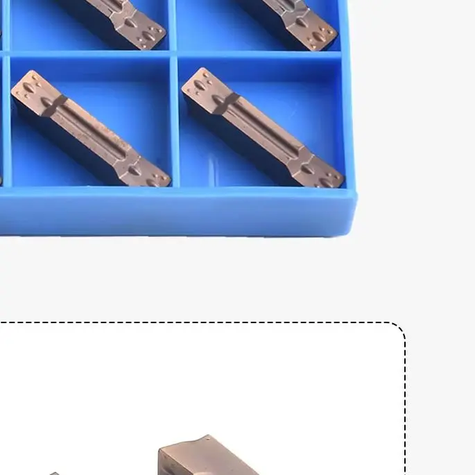 10pcs MGMN400-M PC9030 Carbide Inserts 4mm Wide Grooving Cutting Tool For MGEHR Lathe CNC Machining Accessories