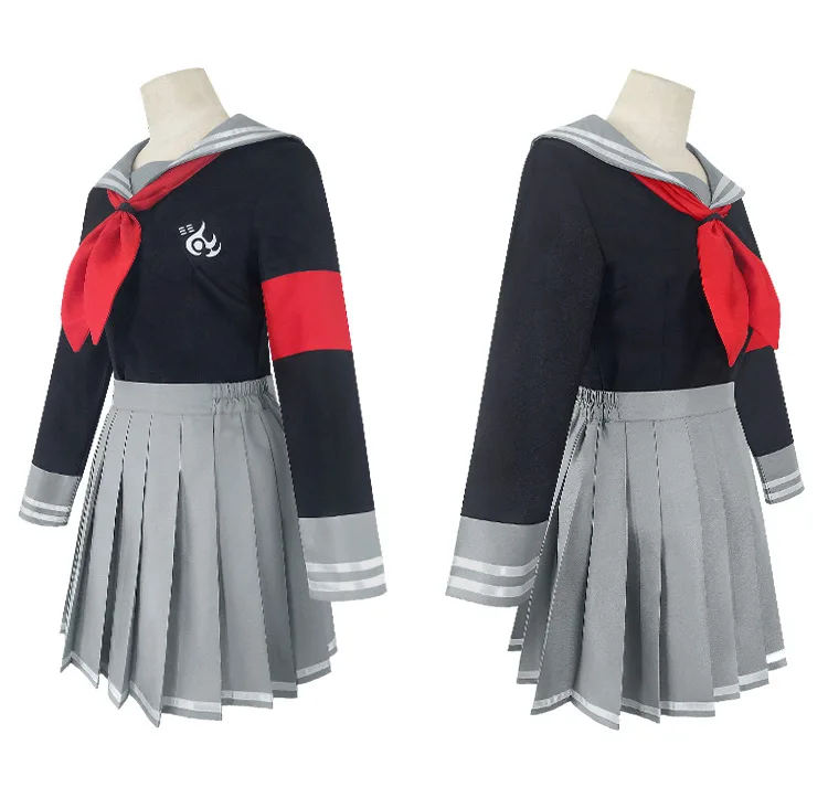 Costume de Cosplay de Peko Pekoyama pour Fille, Uniforme JK de ixd'Halloween