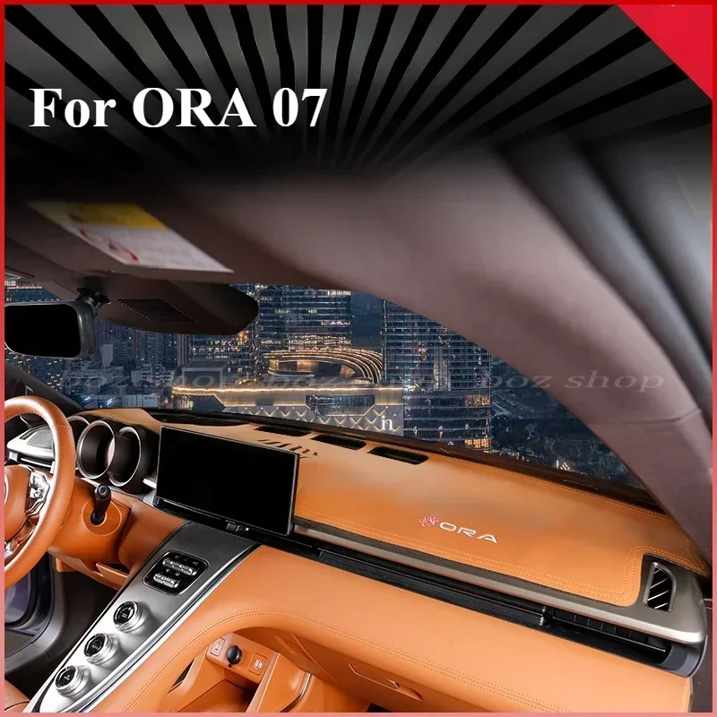 Light-proof Pad for ORA 07 Special Central Control Sunshade Anti-reflective Pad  Interior Rear Window Car Interior Accessories