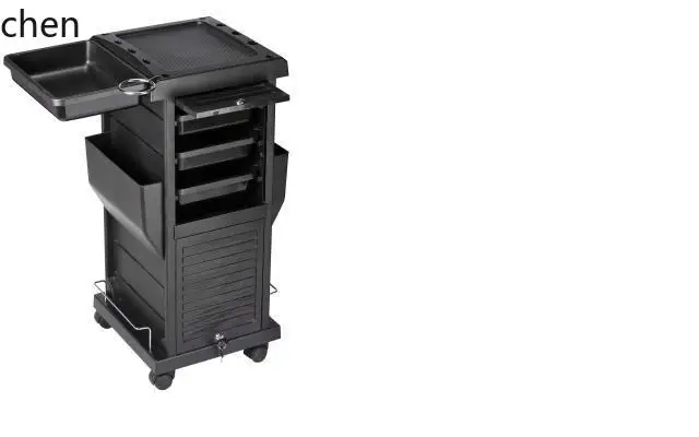 ZML Trolley Hair Salon Storage Cart Perm Dye Oil Treatment Cream Tool Cart