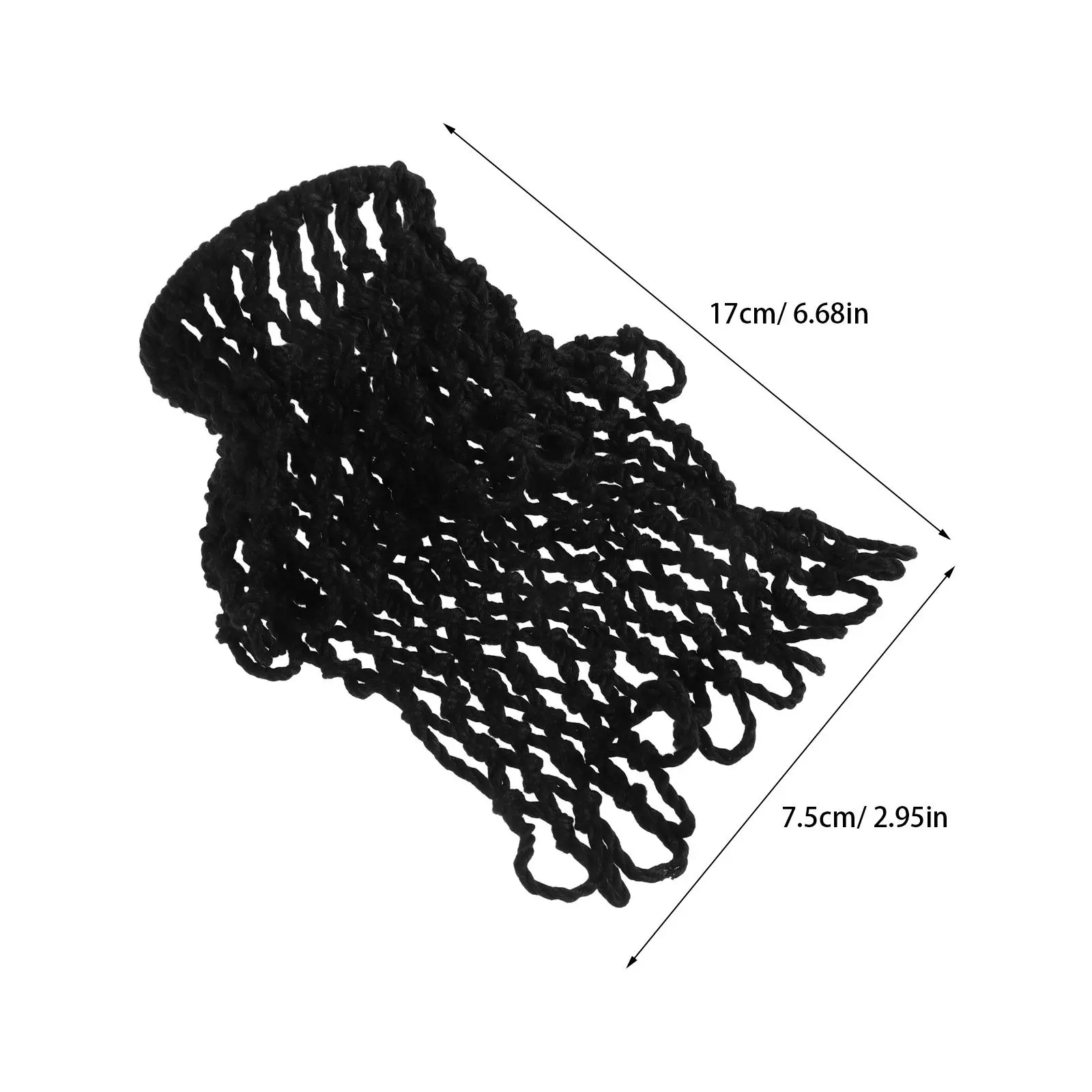 6Pcs Pool Table Pockets Replacement Heavy Duty Nylon Billiard Net Basket for Snooker Billiards Table Corner Side Drop