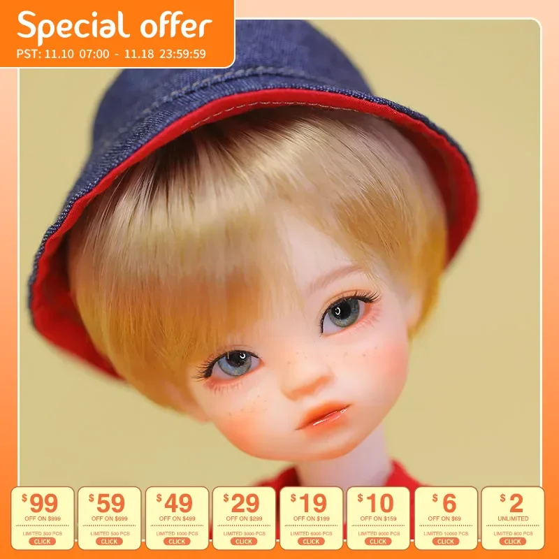 Fantasy Angel 1/6 BJD Doll Visa MSD Resin Toys for Kids Baby Deer Doll Animal Anime Toy DIY