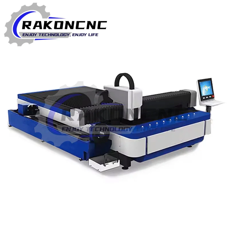 High Output Efficiency CNC Dual Use Sheet and Tube Pipe 1500W 2000W 3000W Laser Cutter For Metal Fiber Laser Cutting Machine