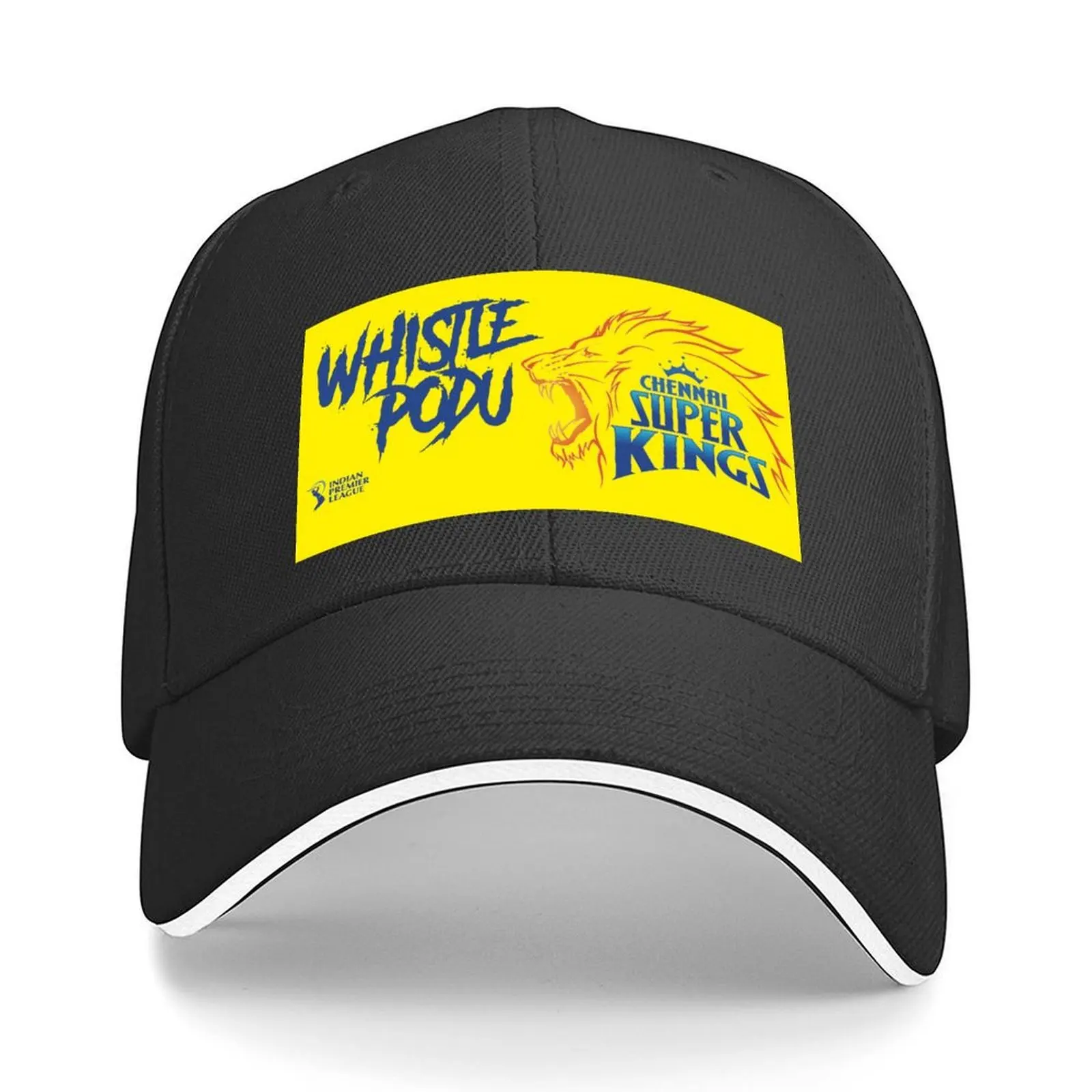 

VECTOROHLIC IPL SPECIAL EDITION CSK Baseball Cap Dropshipping birthday custom caps Snap Back Hat Hats Man Women's