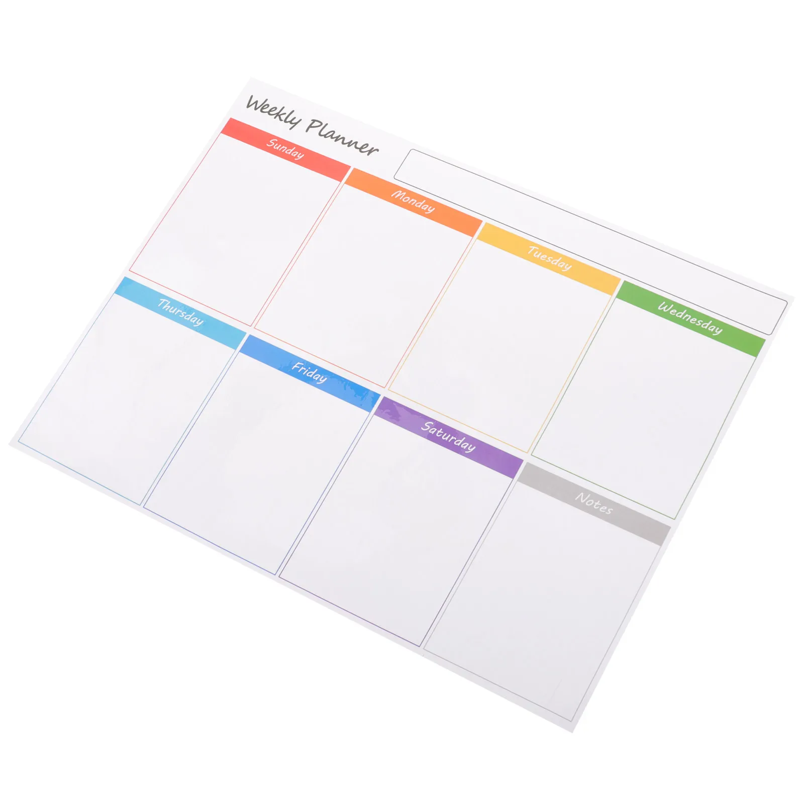 

Magnetic Dry Erase Calendar for Fridge Whiteboard Schedule Board Weekly Planner Family Organizer Magnetic Planner Erasable Board