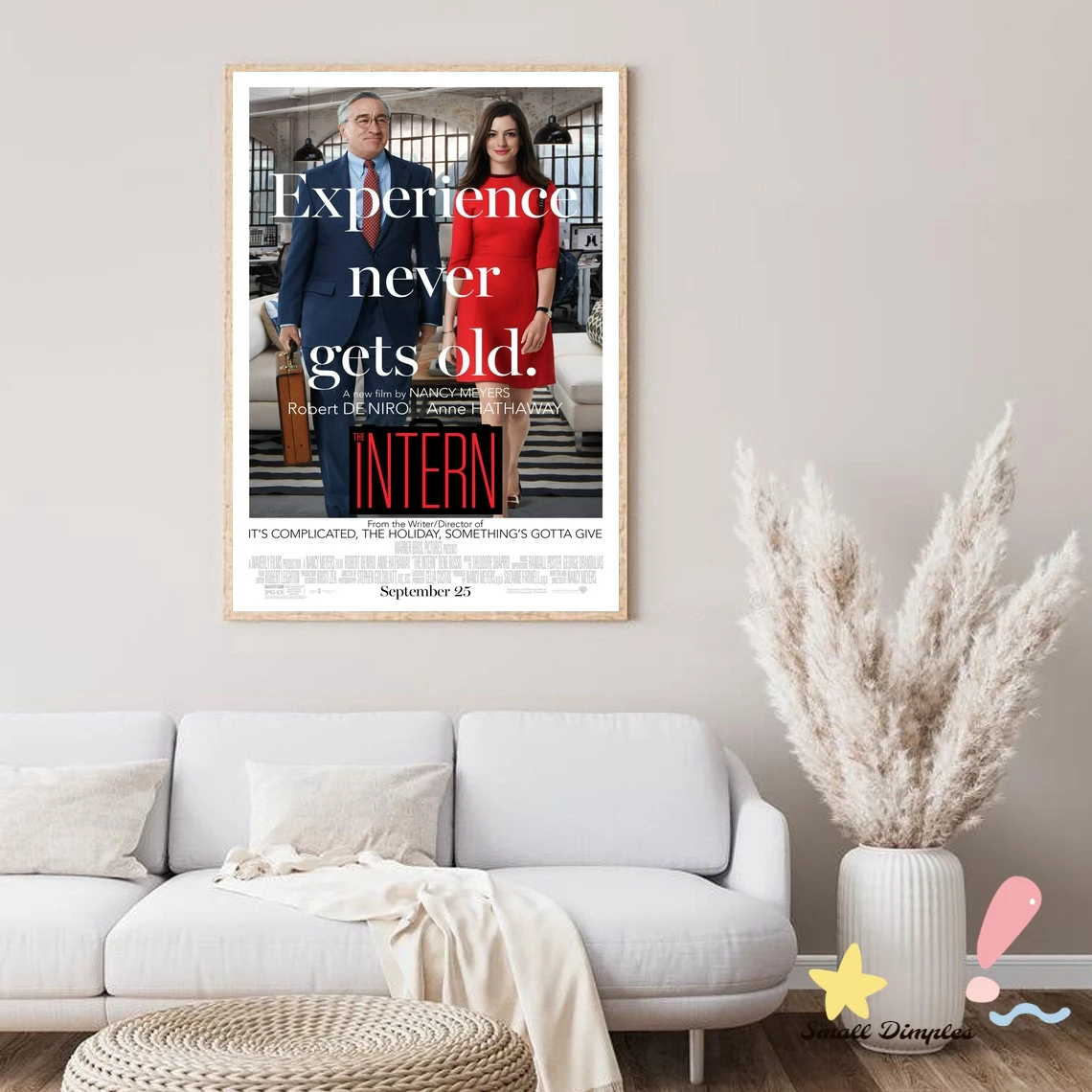 The Intern Movie Poster Canvas Art Print Home Decoration Wall Painting ( No Frame )