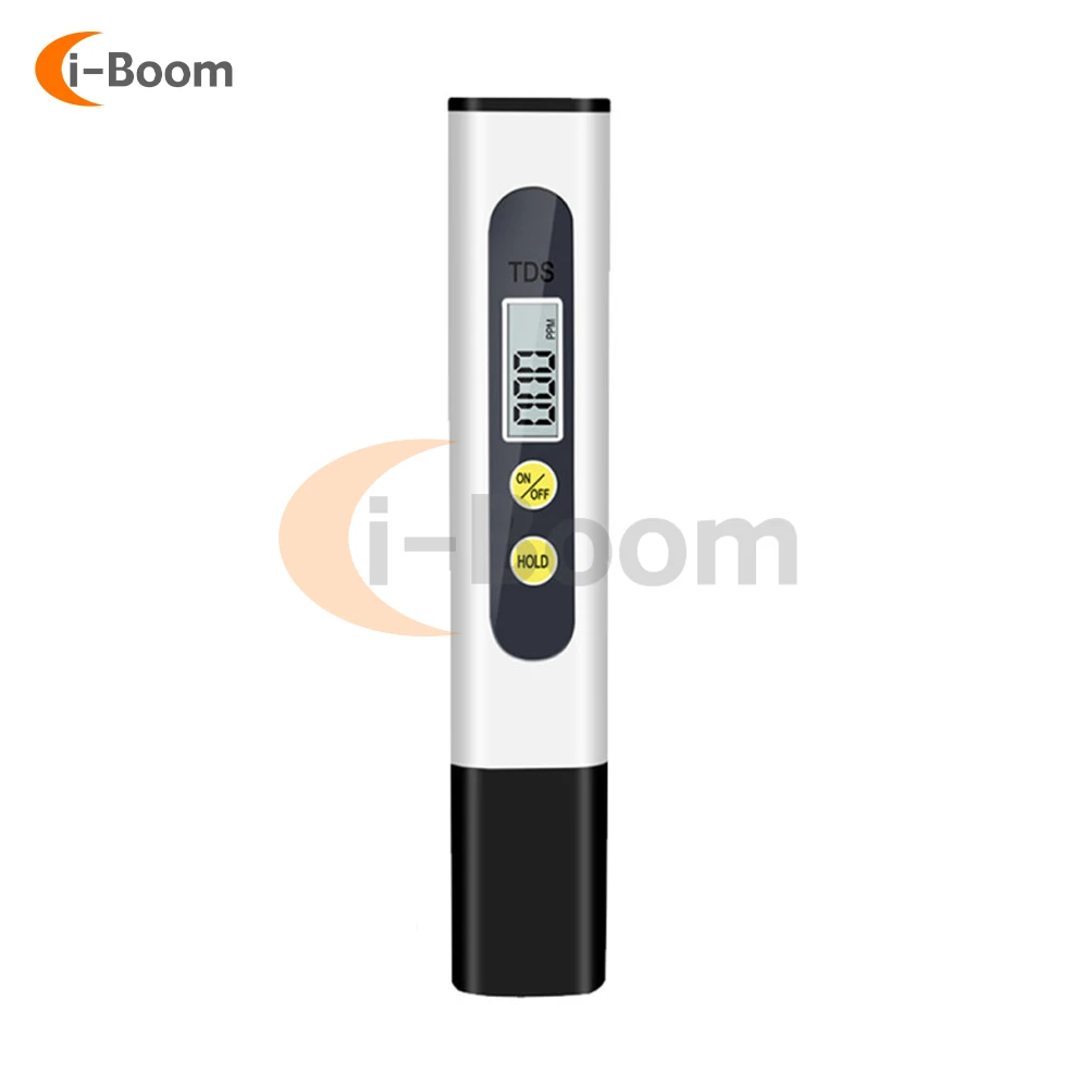 TDS Water Quality Test Pen LCD Digital Display Water Quality Analyzer 0-9990ppm for Home Tap Water Quality Test