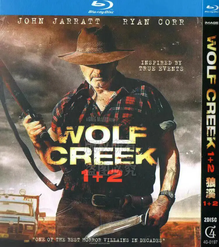 

Wolf Creek 1 and 2 Australian Movie BD Blu Ray 1080p HD 2 Disc Set for