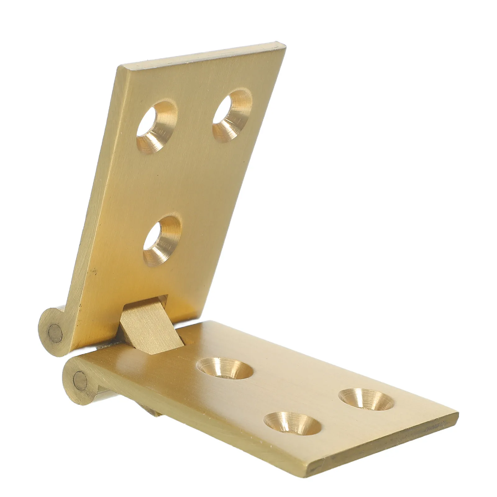 Large Pure Copper Folding Table Hinge Heavy Duty 180 Degree Flip Top Butler Tray Hinge Furniture Folding Hardware for Sewing