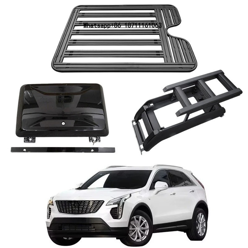 

Guality Aluminum Car Roof Cargo Luggage Roof Rack Side Ladder Side Box for XT4 2018-2024 2025+