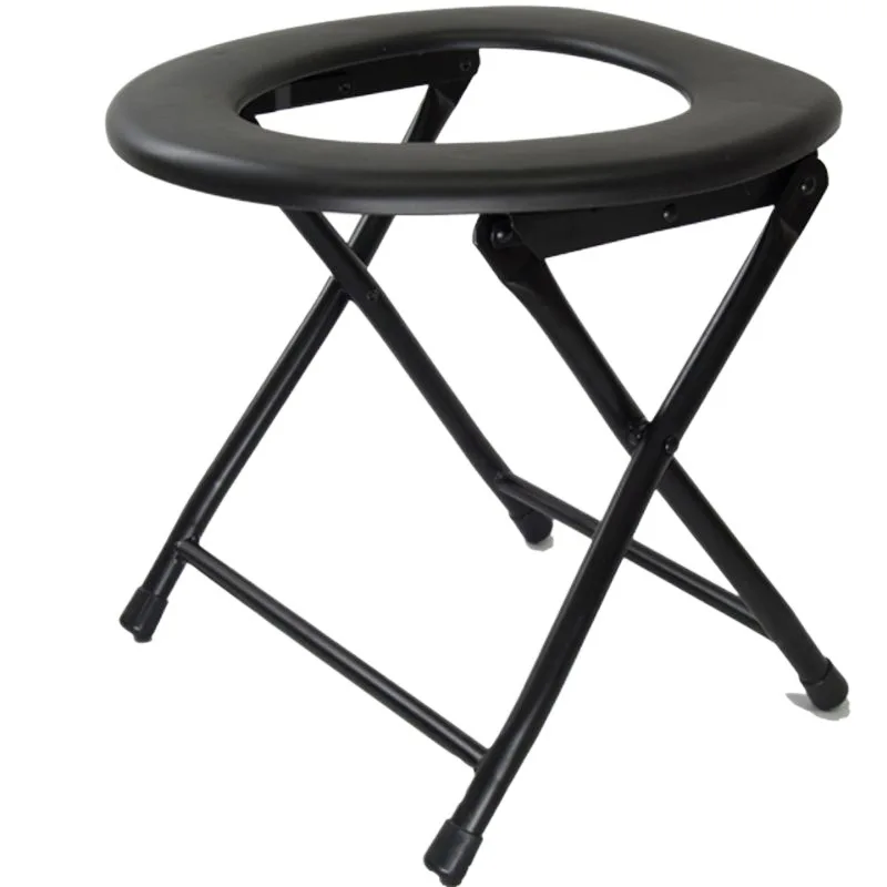 Patient toilet folding elderly stainless steel squatting toilet universal toilet aid for pregnant women stool chair
