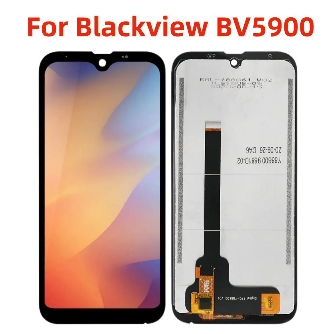 For Blackview BV5900 LCD Display Touch screen Digitizer 100% Tested Perfect Repair Part For BV 5900 LCD + Touch Panel Screen