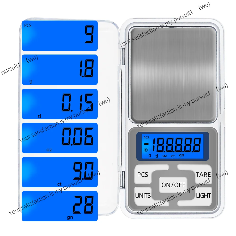 High Precision Scale 500g 0.1g Electronic Weight Scale Digital Balance Scale Pocket Jewelry Diamond weighing scales For Kitchen