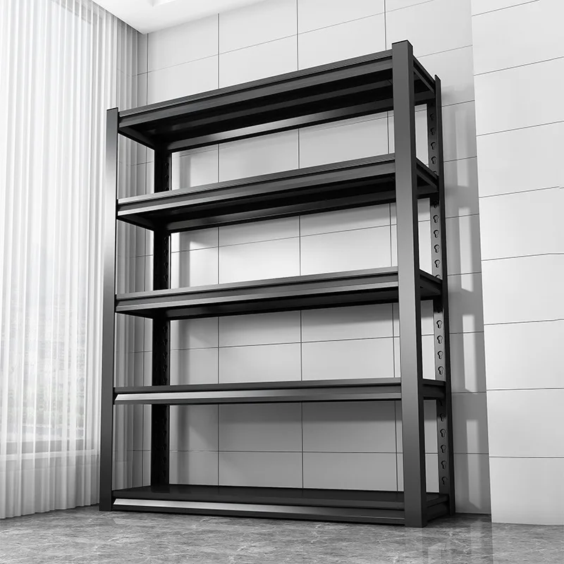 Multi-Layer Steel Storage Rack Home Balcony Commercial Room Stand-alone Shelf Organization Utility Closet Clamp-On Installation