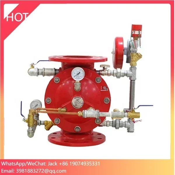 Stainless steel fire alarm valve price fire deluge valve for fire fighting equipments