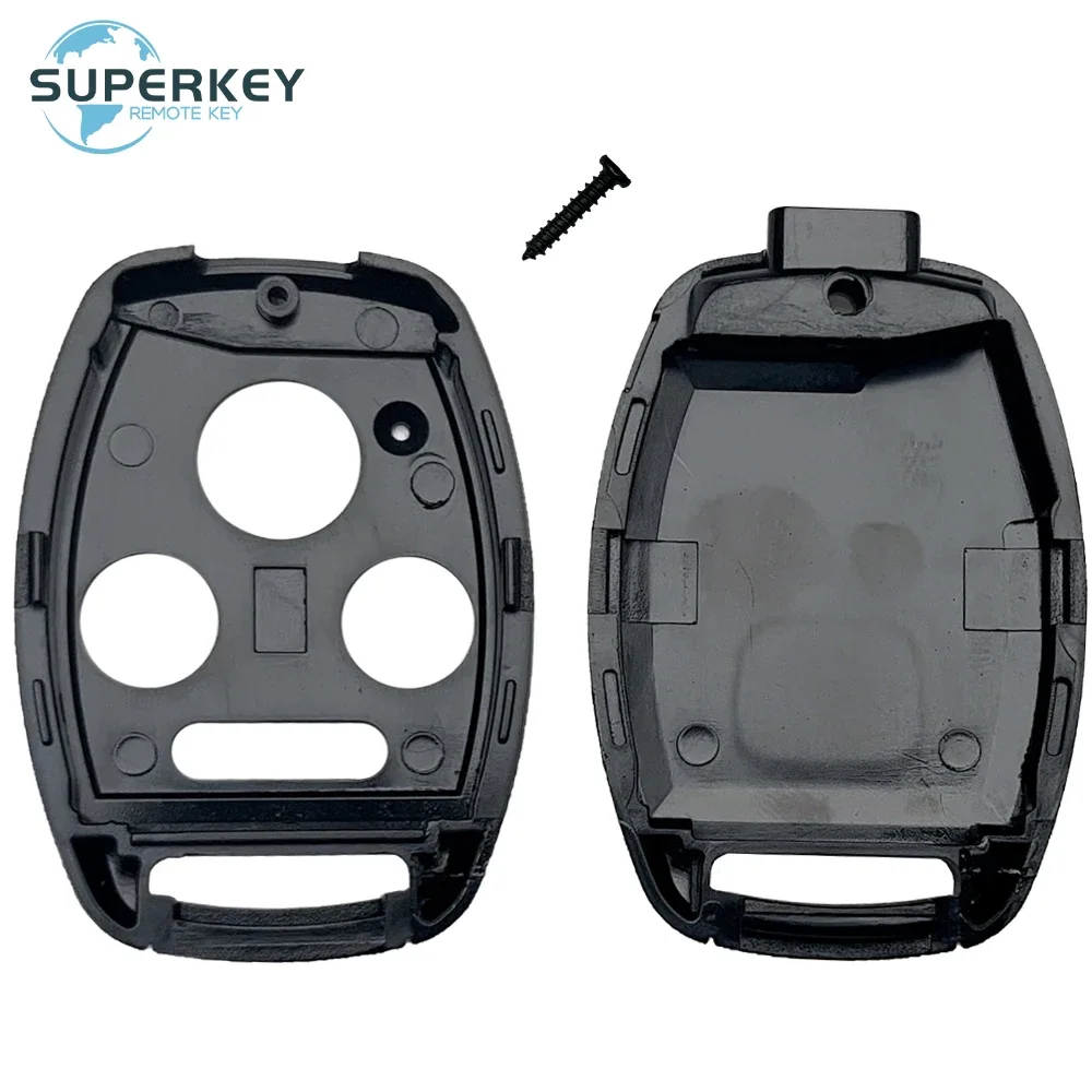 Funda de repuesto para llave de coche, carcasa para mando a distancia de Honda Accord Civic CRV Pilot 2003, 2007, 2008, 2009, 2010, 2011, 2012, 2013