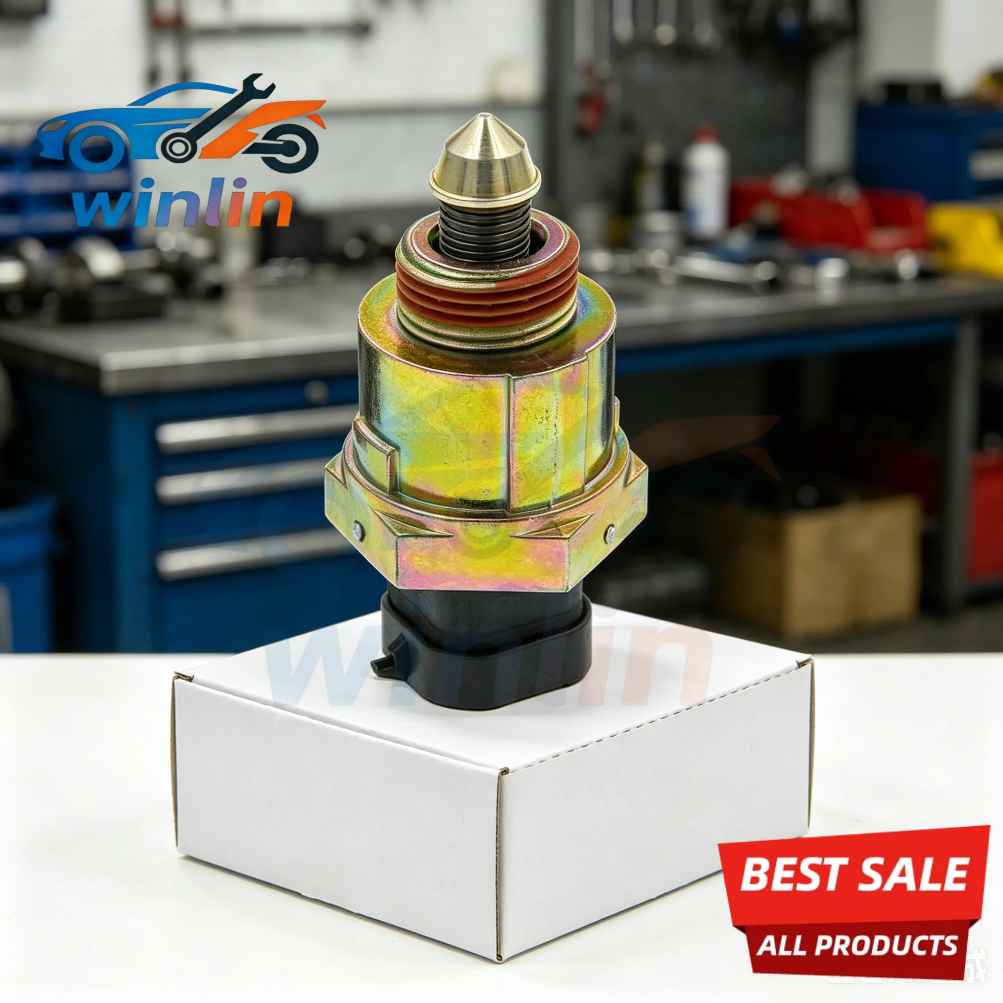 OEM 17089062 Idle Air Control Valve IAC Fit for Buick Chevrolet GMC Cadillac Oldsmobile Pontiac 825527077 AC4115