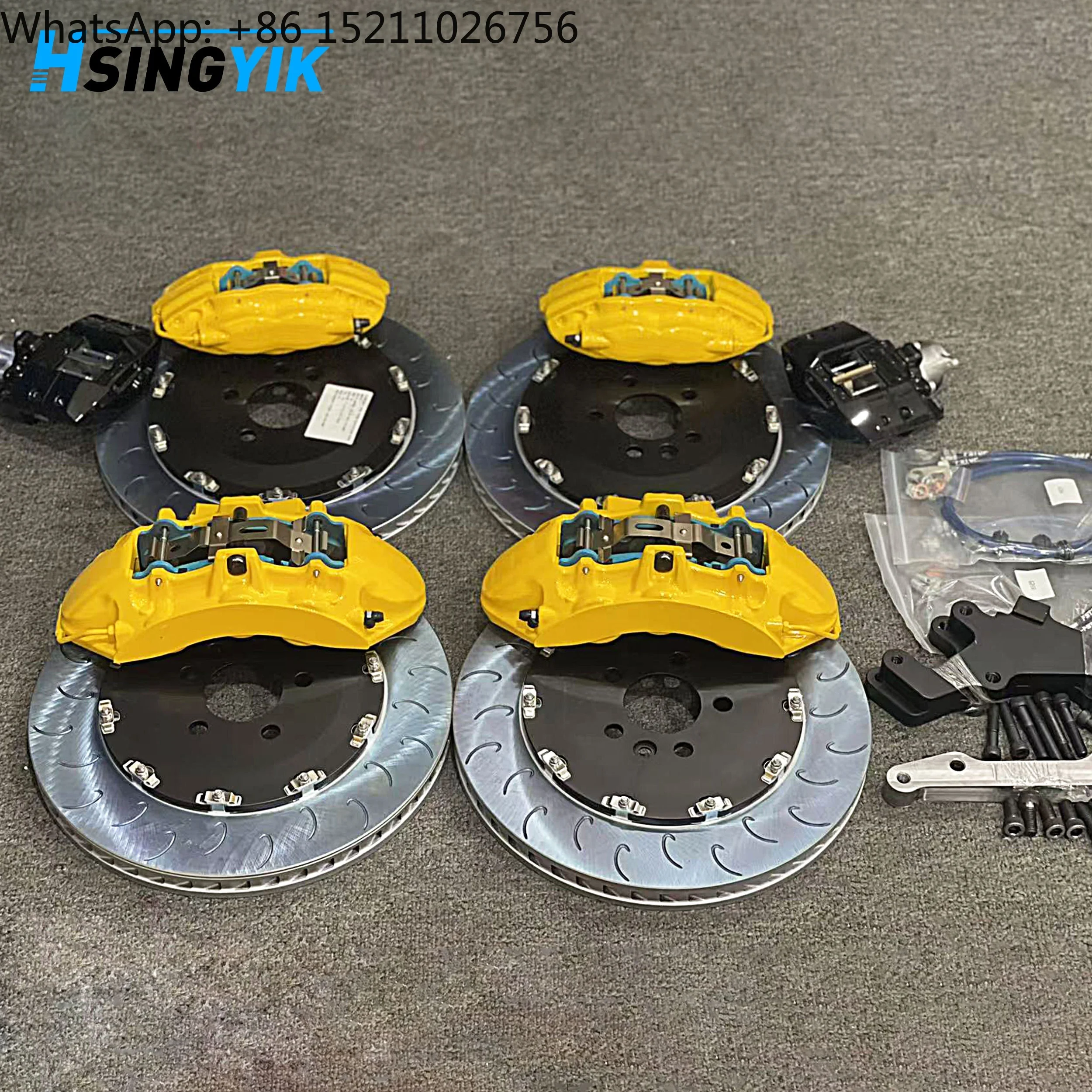 

High Performance 6Pot Caliper Big Brake Kit Floating Brake Rotors Custom for Audi Q3 2014