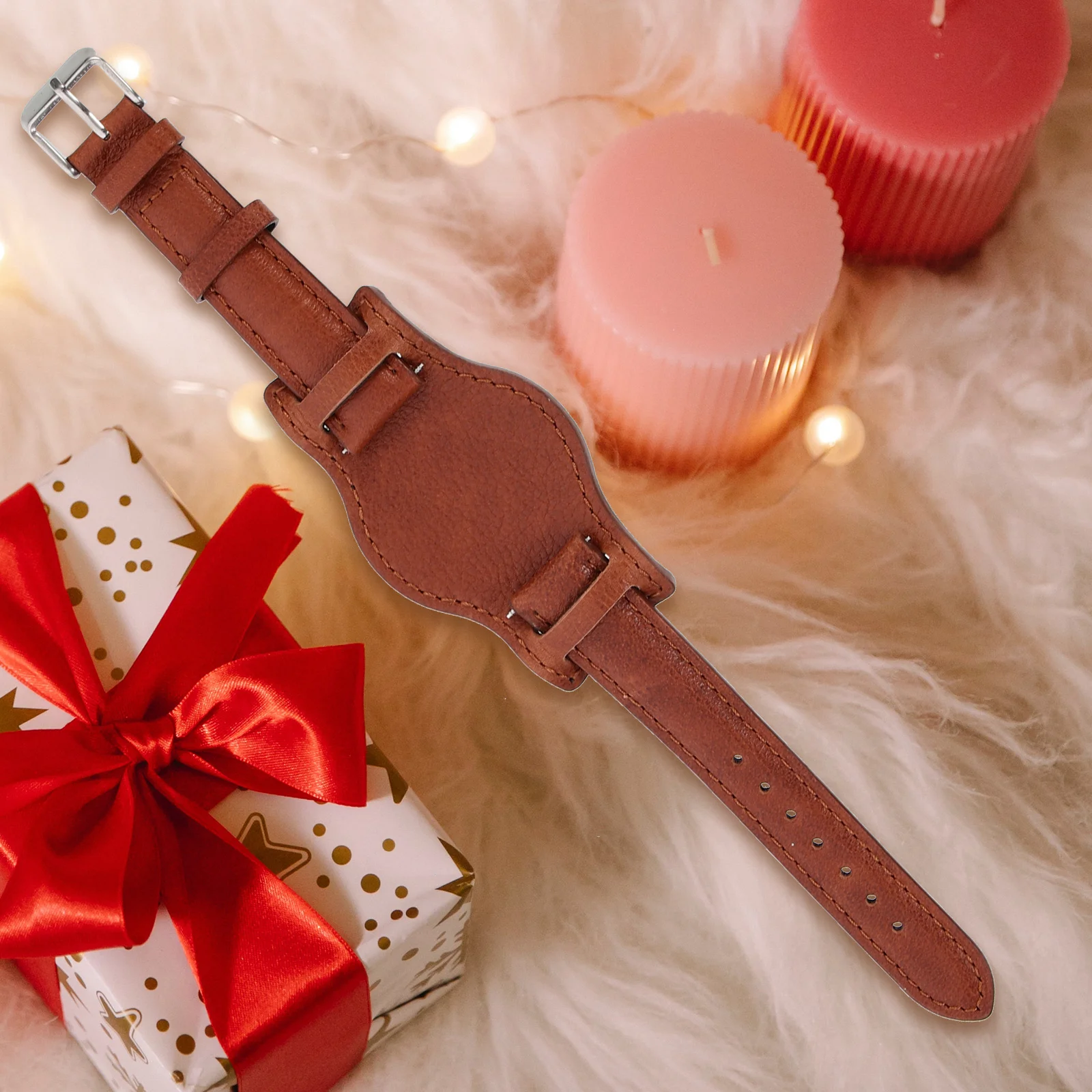 

High Class Material Watch Band Wear-Resistant Flexible Detachable Exquisite Design Suitable Work Leisure Travel Men Women