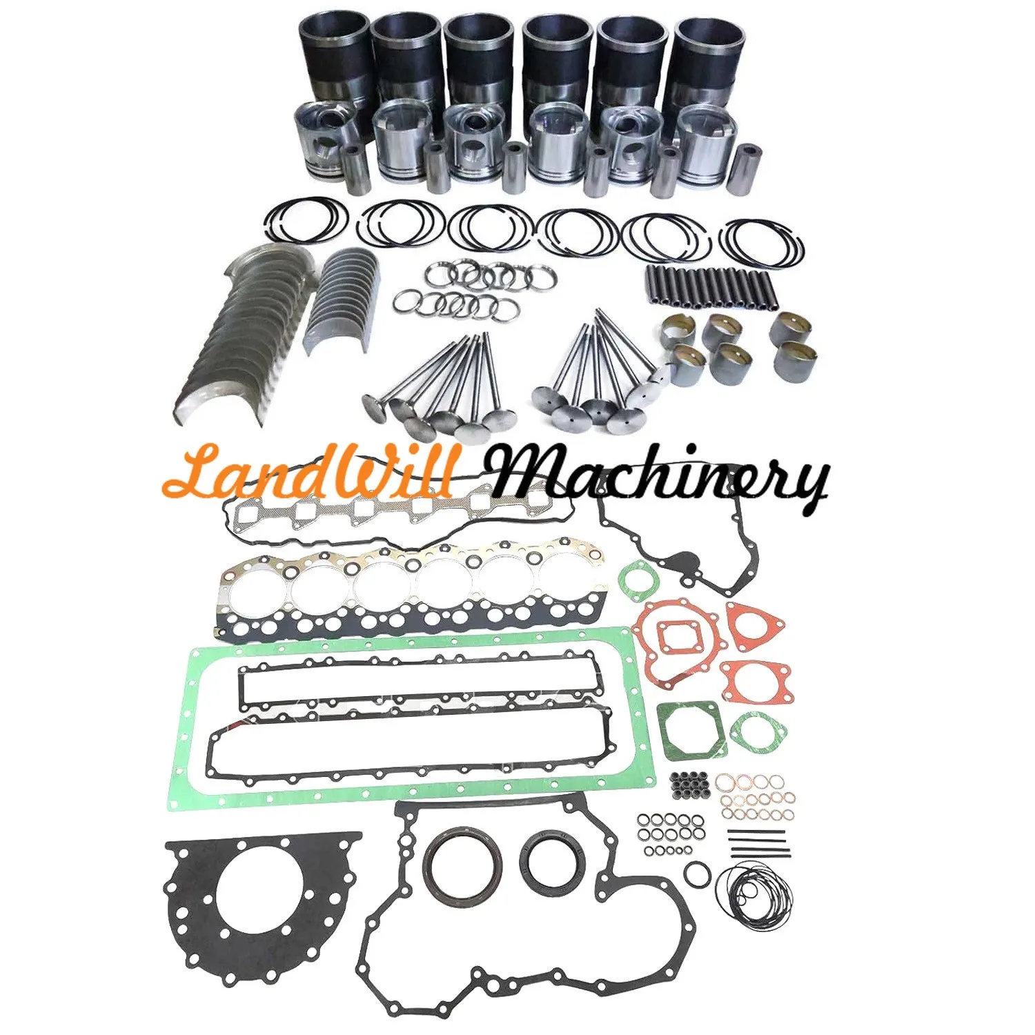 Overhaul Rebuild Kit Fits For Mitsubishi S6S Engine
