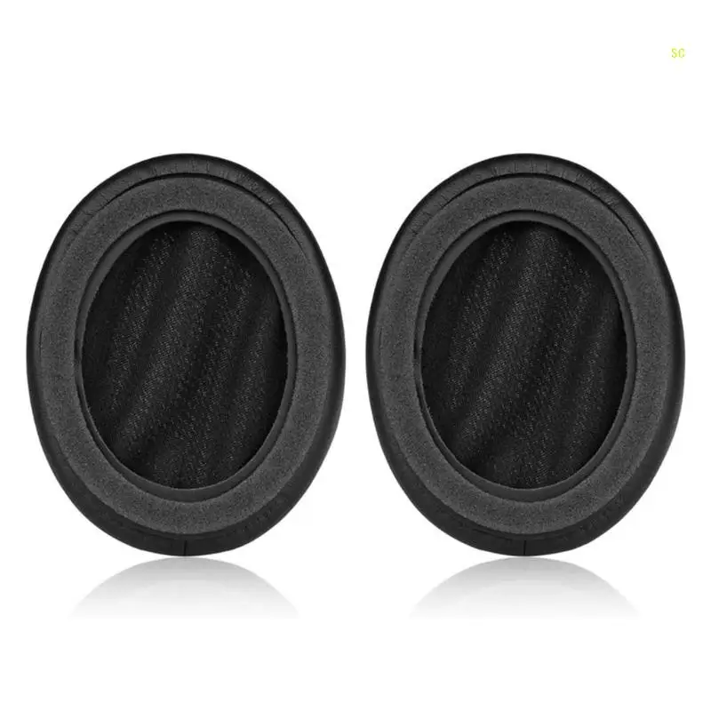 Soft and Elastic Ear Pads Ear Cushions for DENON AH-D1100 AH-A100 Headphones Earpads Block Noise, Improve Sound Dropship