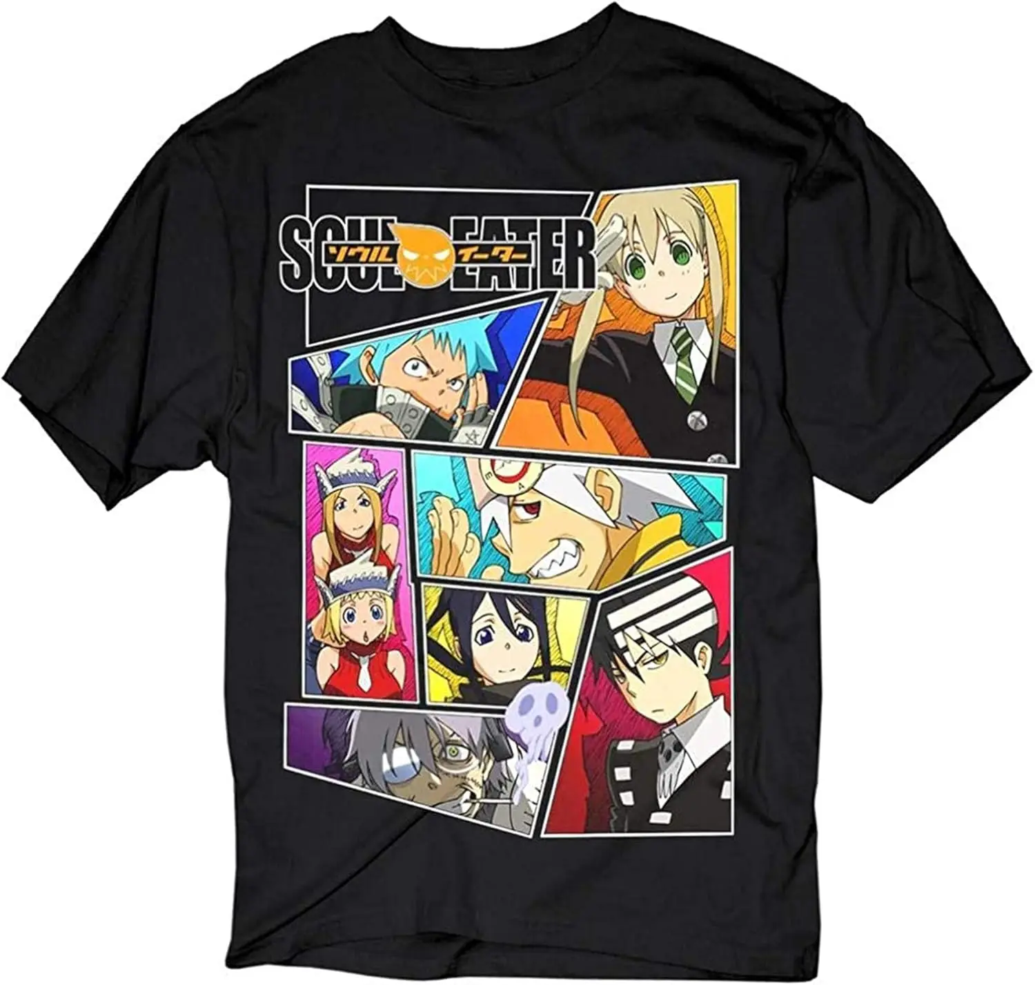 Soul Eater Anime Lover T shirt Year round clothing Oversized Unisex personality Clothes Couples Streetwear Trendy Cotton Classic