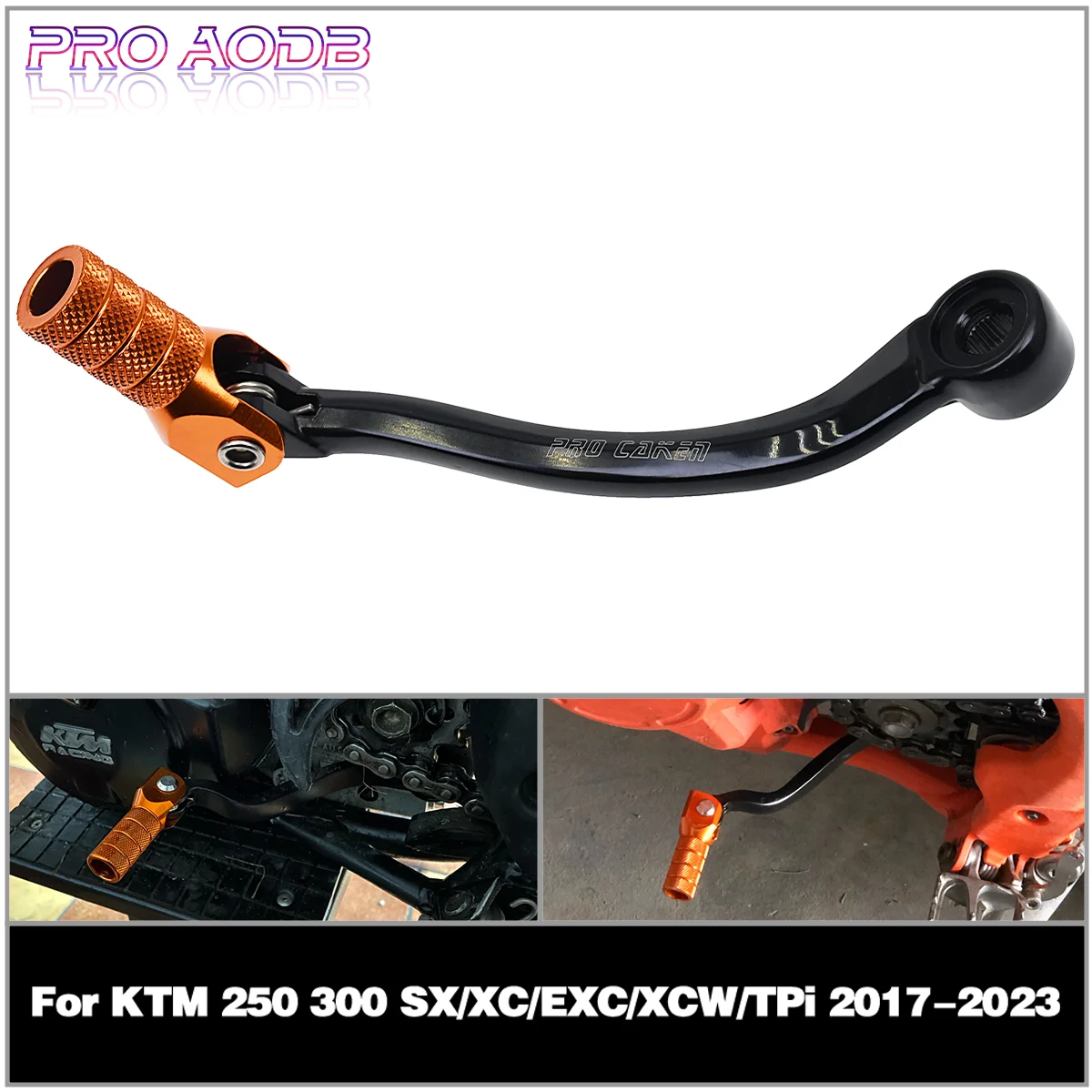 

Motorcycle CNC aluminum shift lever suitable For KTM EXC SX SXF XC XCF XCW for Husqvarna FC FE FX FC250 FC350 FE250 FE350 FX350
