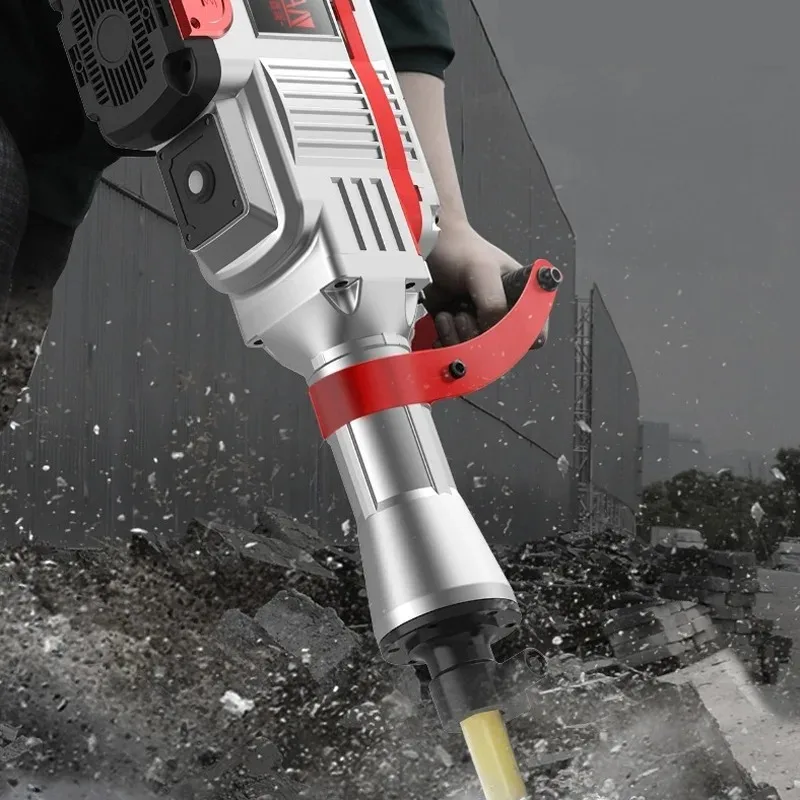 Concrete Breaker Jack Hammer Heavy Duty Electric Demolition Hammer Electric Pick for Road Concrete Demolitio