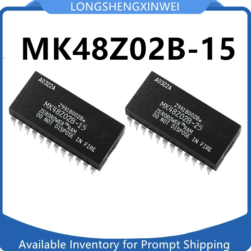 1PCS Original MK48Z02B-25 MK48Z02B-20 MK48Z02B-15  Static Storage Memory Power Module IC