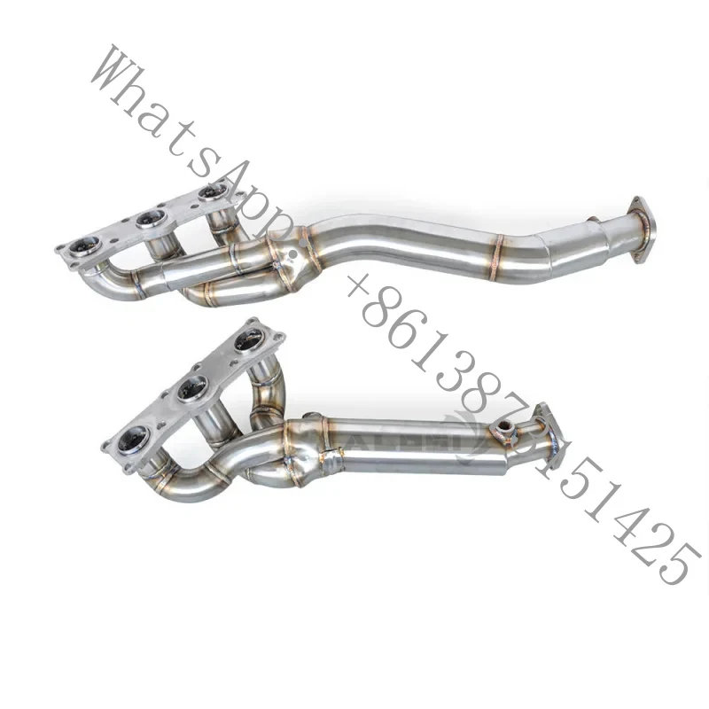 Exhaust Manifold Suitable Z4 N52 2.5/3.0 2006-2016, 1.5mm Thick Stainless Steel Auto Exhaust Retrofit Accessories