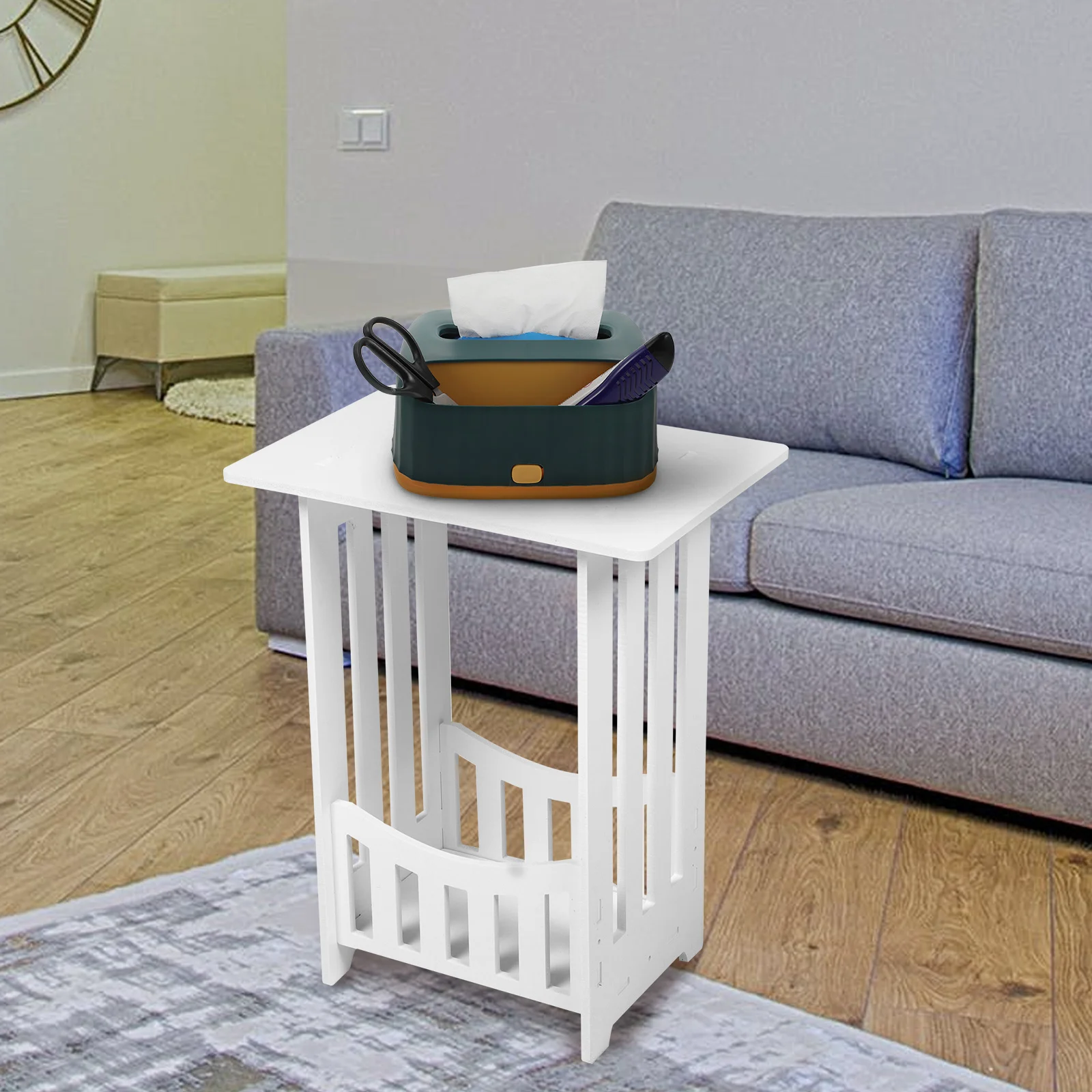 Tavolino da caffè Mobili per la casa Supporti da notte per esterni Arredamento a LED Comodino laterale per bambini