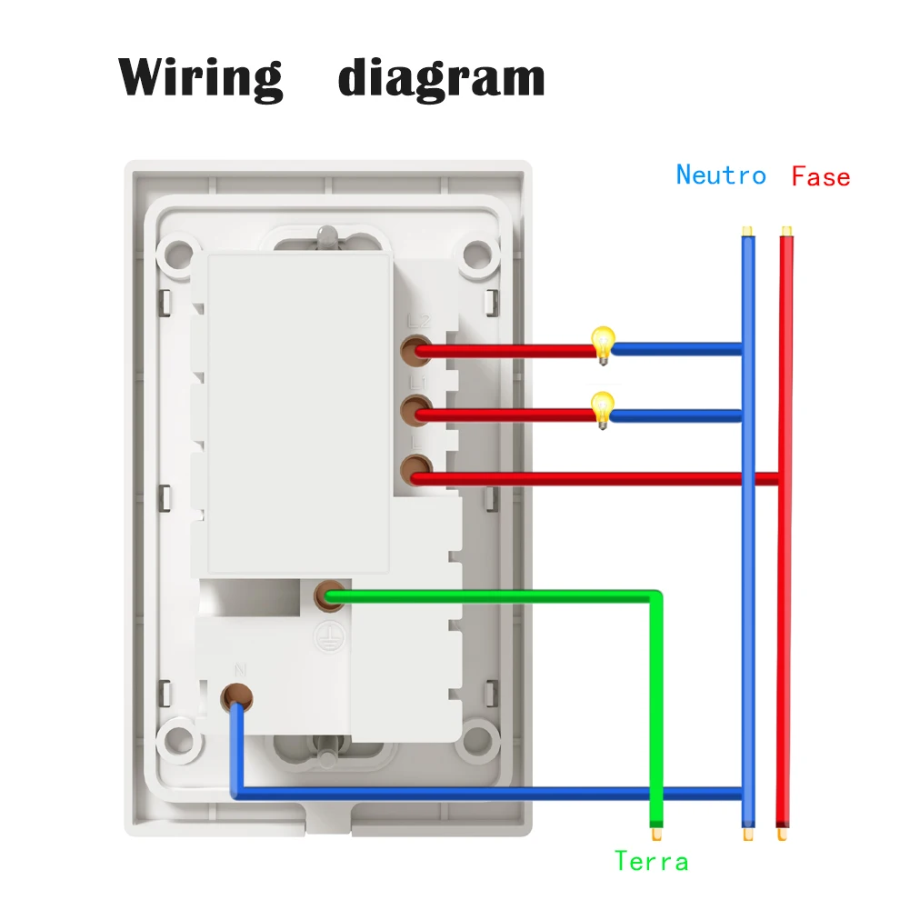 Melery Wifi Smart Tuya Light Switch Intelligent Wall Socket Mexico US Plug Outlet Glass Panel Control by Alexa Google Home