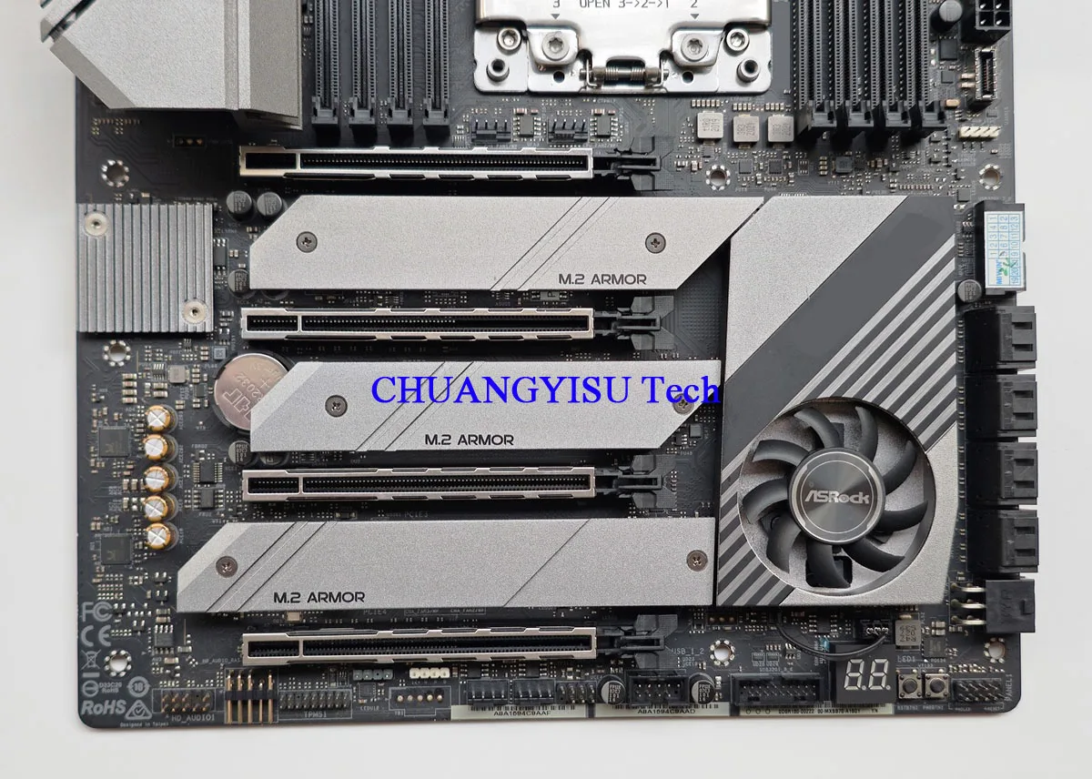 Freeship for TRX40 CREATOR Motherboard Socket sTRX4,3*M.2 8*SATA DDR4,ATX Support 3960X 3970X 3990X and work perfectly